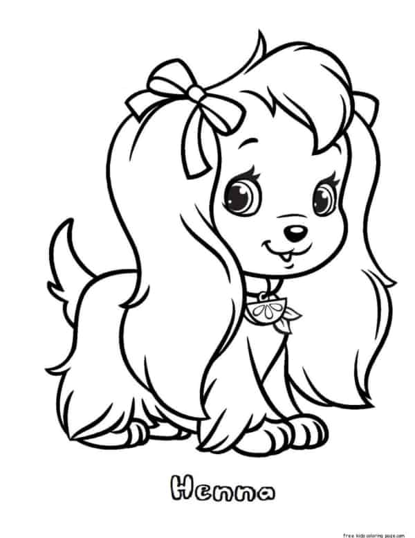 Desenho de Cachorro para colorir  Desenhos para colorir e imprimir gratis