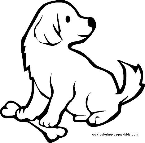 Cachorros para colorir - Desenhos Imprimir