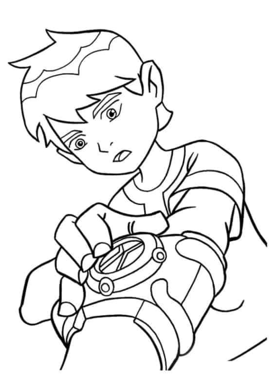 Ben 10 para Colorir