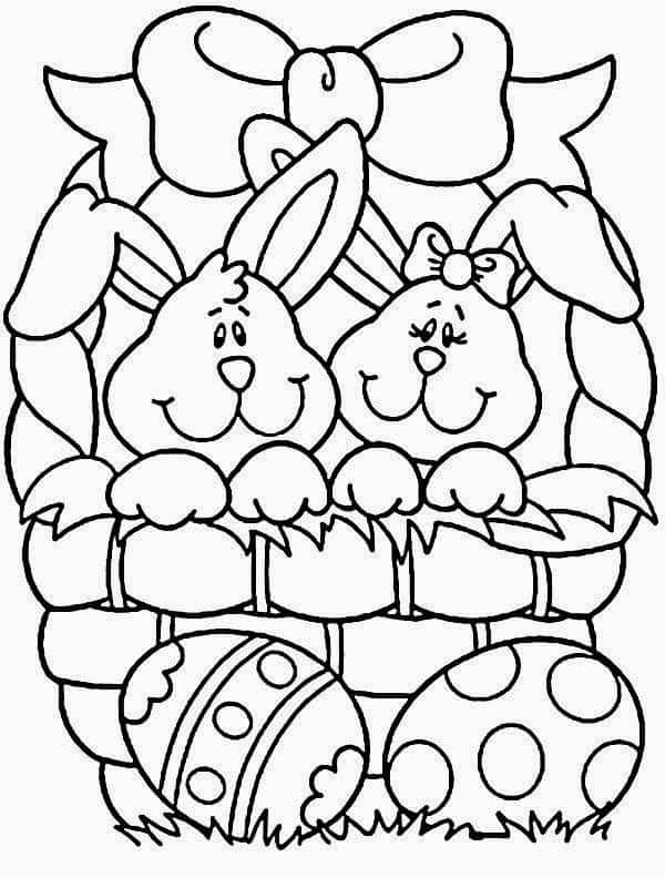 desenhos para colorir da pascoa 163 –  – Desenhos para Colorir