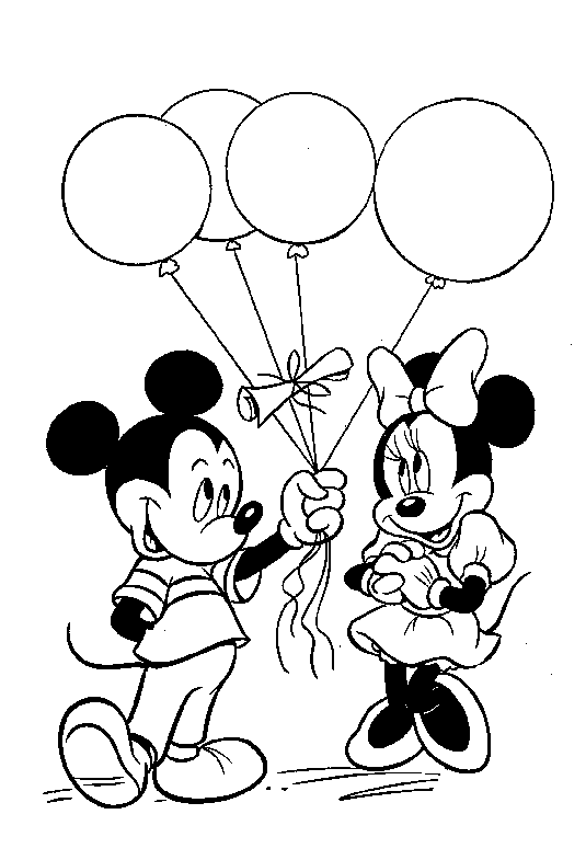 Mickey e Minnie fazem muito sucesso com o público infantil
