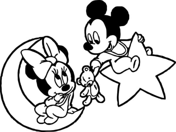 Minnie e Mickey Babys