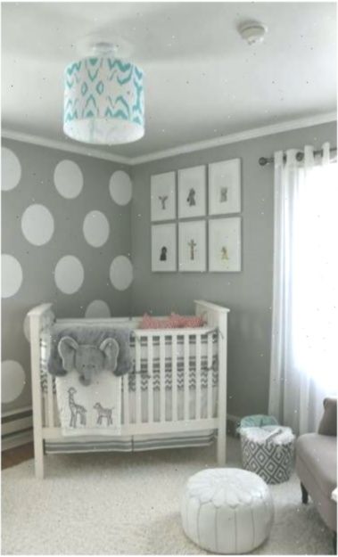 temas para quarto de bebê elefante cinza