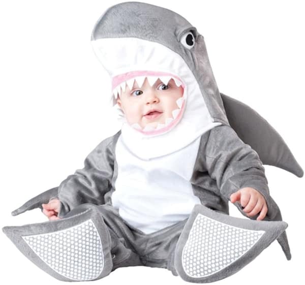 fantasia de tubarão para bebes