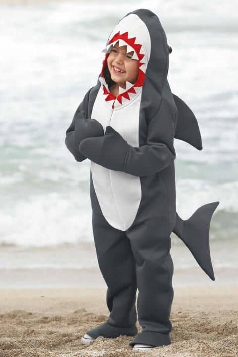 fantasia de tubarão para meninos