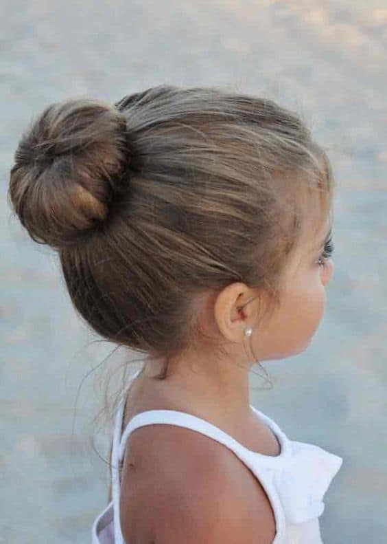 Penteado infantil para casamento - Lejour