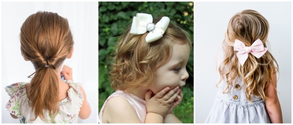 penteado infantil casamento