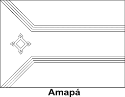 bandeira do Amapa para pintar