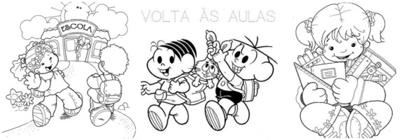 Turma da Mônica para colorir – 70 modelos para imprimir grátis!