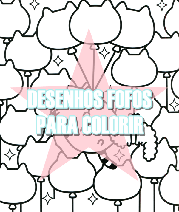 50【DESENHOS FOFOS PARA COLORIR】– Imprima Grátis!