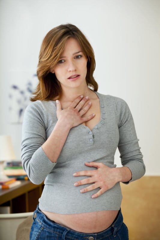 entenda sobre falta de ar na gravidez