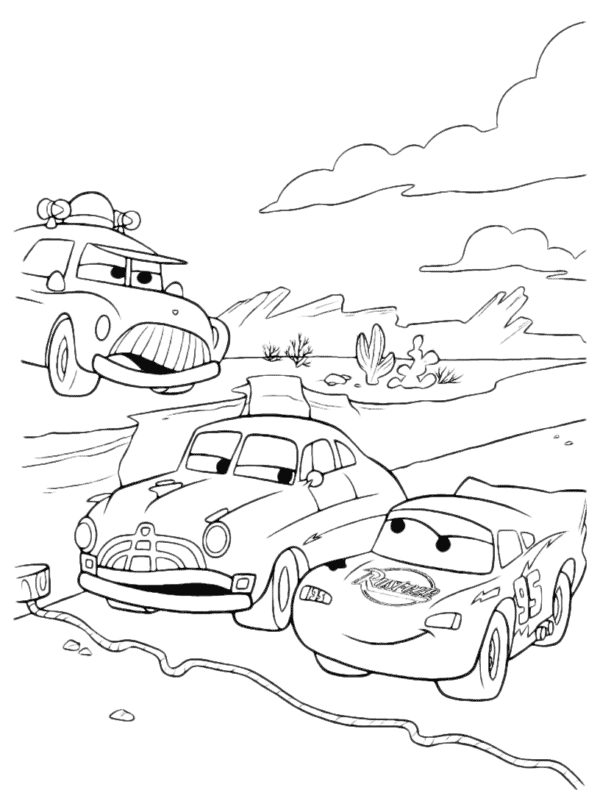 desenho filme Cars