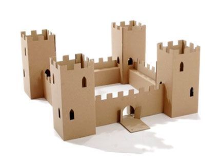 castelo brinquedos de papelao