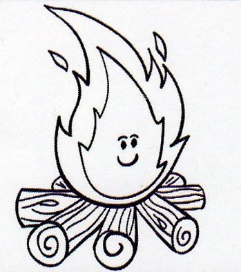 35 desenho de fogueira junina para imprimir