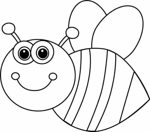 8 desenho gratis de abelha