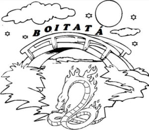 +15 desenhos do BOITATÁ para colorir e imprimir GRÁTIS!