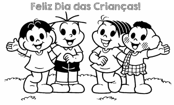 45 desenhos de Dia das Crianças para colorir e imprimir!