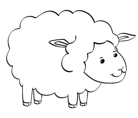 7 atividade de ovelha para imprimir e pintar