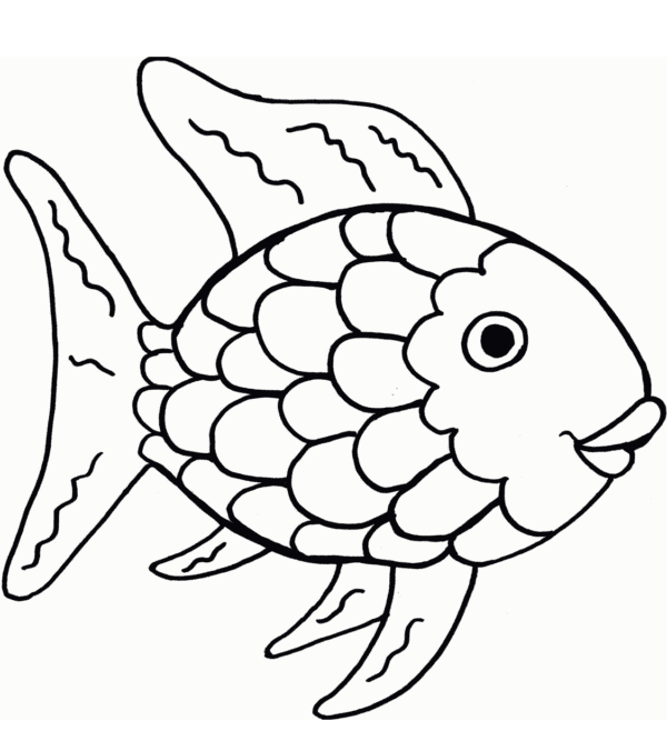 2 desenho de peixe para imprimir e pintar