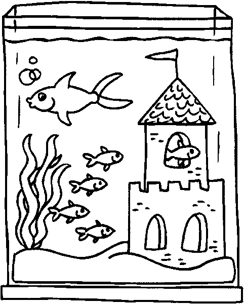 desenho vetorial para colorir para peixe infantil debaixo d'água 9921911  Vetor no Vecteezy