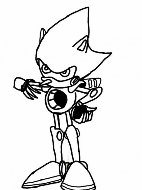 100 Folhas Desenho Pra Colorir e Pintar o Sonic e seus amigos