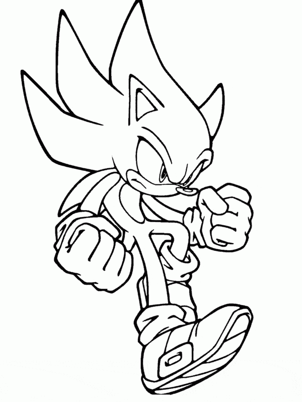 Desenhos de colorir-Sonic