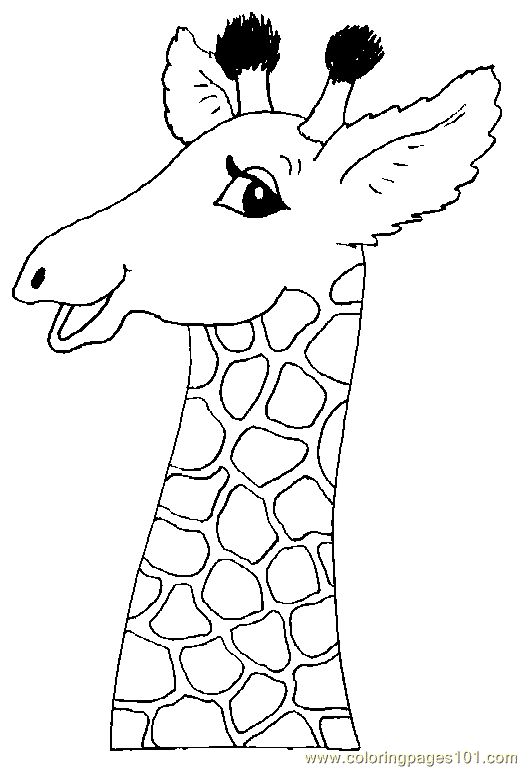 10 atividade para pintar de girafa