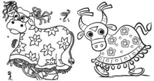 +35 desenhos de【BOI PARA COLORIR E IMPRIMIR】• 2024