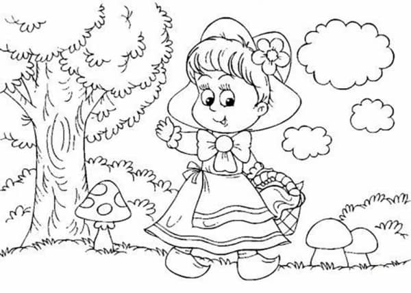 little red riding hood coloring pages28