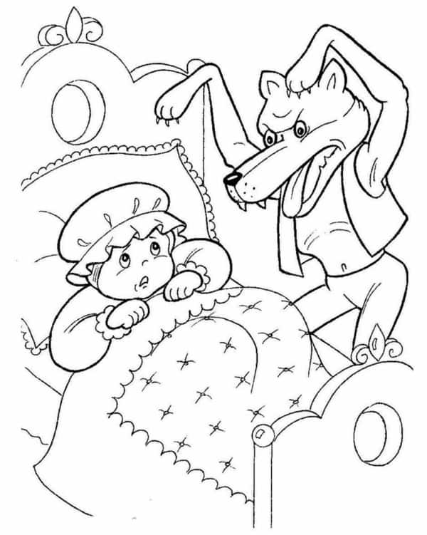 little red riding hood coloring pages8