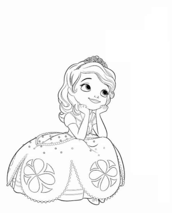 Livrinho para Colorir Princesa Sofia Pagina-1 - Fazendo a Nossa Festa   Princesa sofia para colorir, Princesa sofia, Desenho da princesa sofia