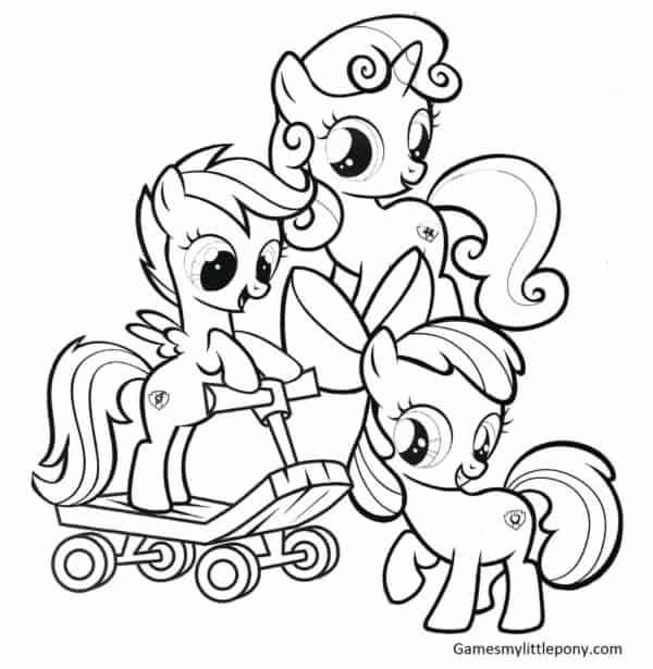 18 desenho para imprimir My Little Pony