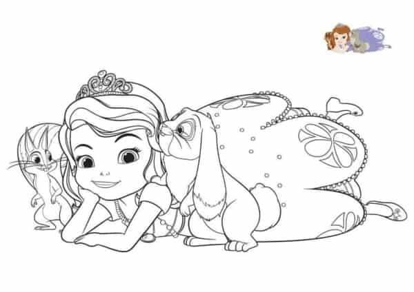Livrinho para Colorir Princesa Sofia Pagina-1 - Fazendo a Nossa Festa   Princesa sofia para colorir, Princesa sofia, Desenho da princesa sofia