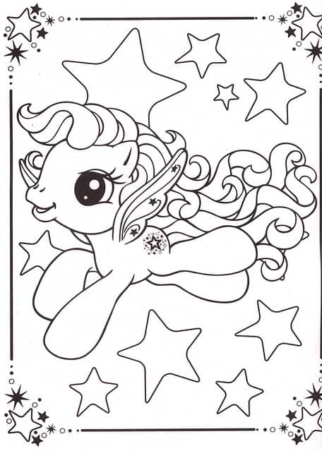 41 desenho para pintar My Little Pony