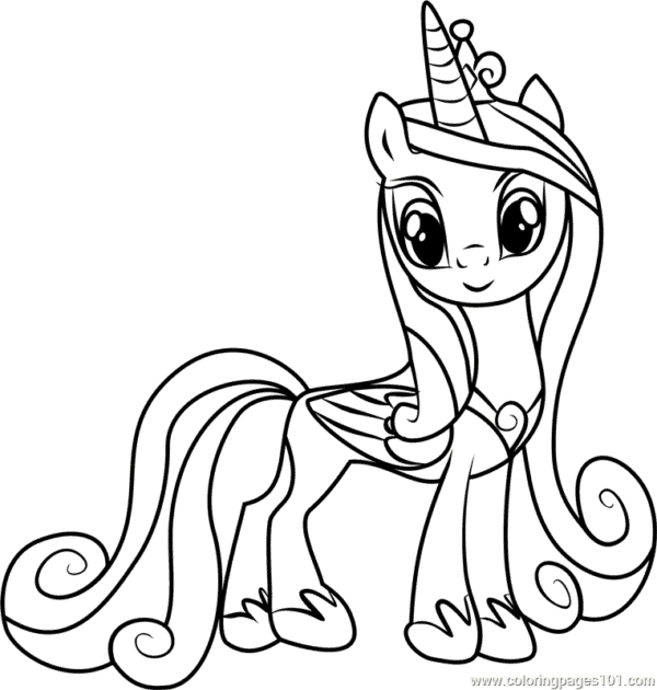 44 desenho de colorir My Little Pony