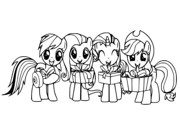 47 desenhos gratis My Little Pony