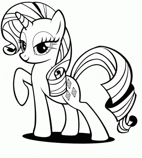 8 desenho para imprimir gratis My Little Pony