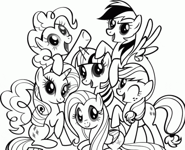 9 desenho gratis My Little Pony