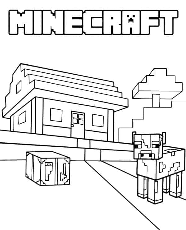 Minecraft para Colorir 53