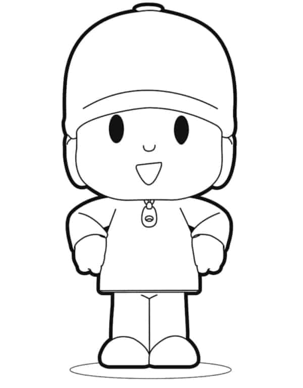 30+ Desenhos do Pocoyo para colorir - Como fazer em casa  Pocoyo para  colorir, Imagens de personagens disney, Páginas para colorir da disney