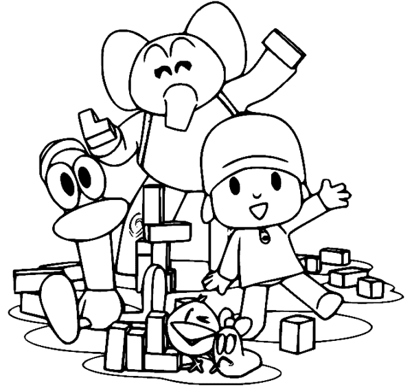 30 Desenhos do pocoyo para pintar, colorir, imprimir! Pocoyo para pintar!  Moldes e riscos de Pocoyo e sua turma - ESPAÇO EDUCAR DESENHOS PINTAR  COLORIR IMPRIMIR