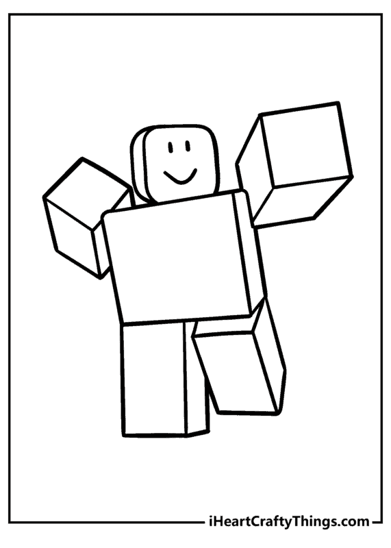 Roblox para Colorir: +40 Desenhos Incríveis para Imprimir!