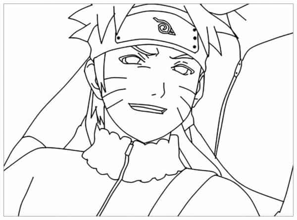 kakashi para colorir  Desenhos para colorir naruto, Naruto e