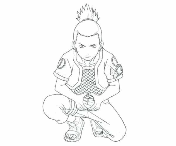 Desenhos para colorir de Kakashi Sensei e Naruto em sala de aula - Desenhos  para colorir gratuitos para imprimir