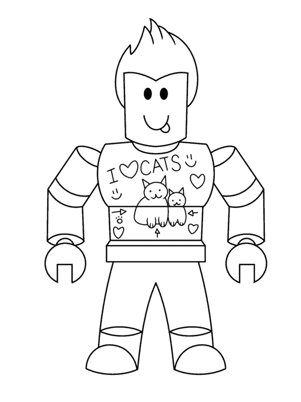 Roblox para Colorir: +40 Desenhos Incríveis para Imprimir!