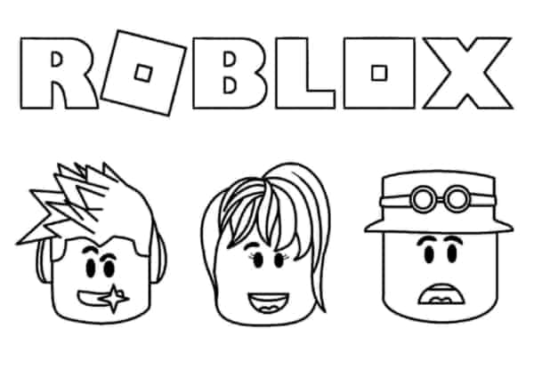 Roblox para Colorir 17