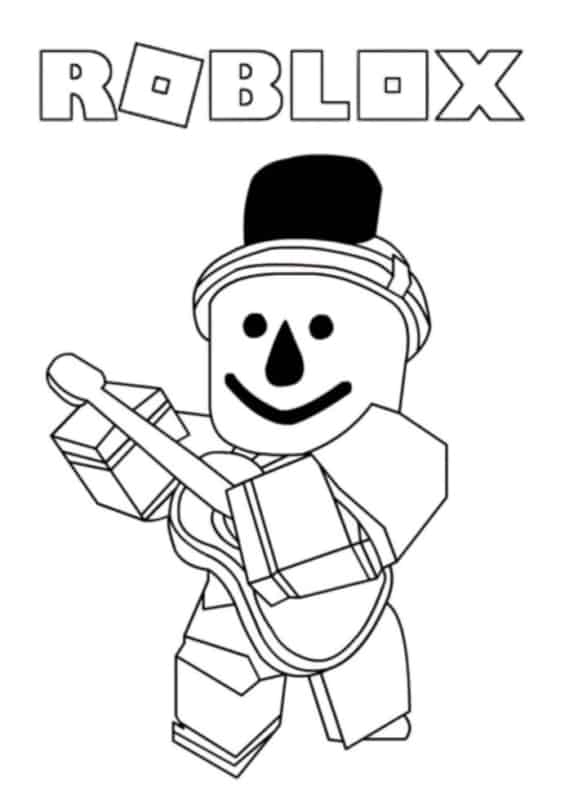 82+ Desenho Roblox Para Colorir em 2023  Roblox, Desenhos para colorir,  Colorir