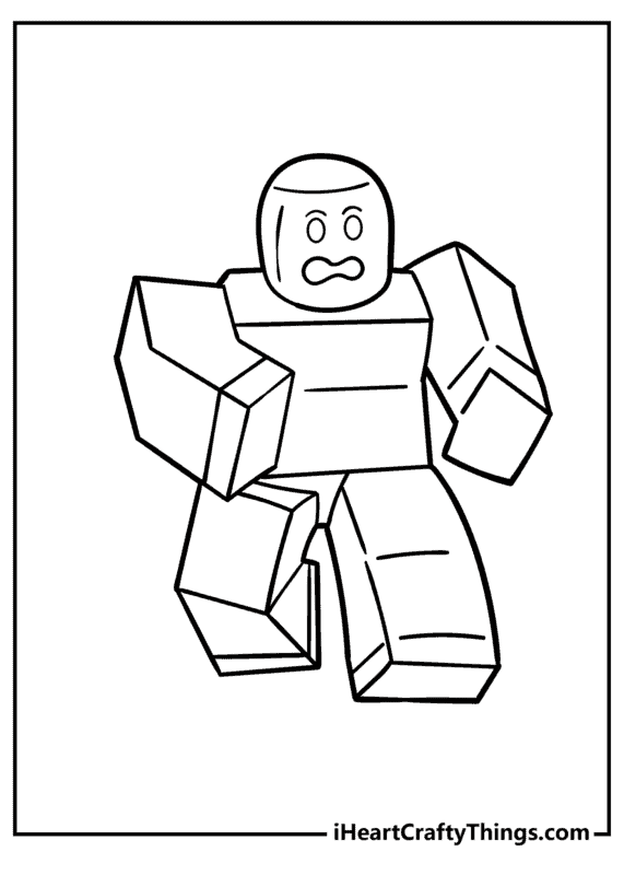 Desenhos de Roblox para Colorir - 70 imagens para impressão gratuita