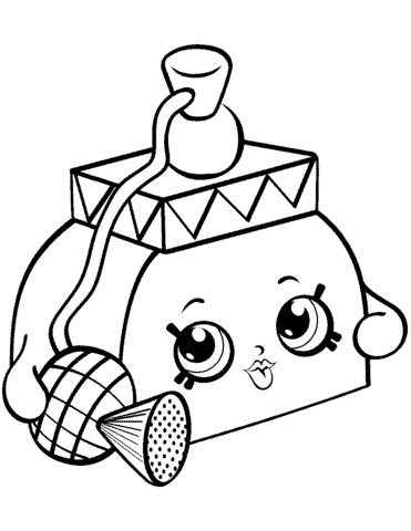 23 desenho fofo Shopkins Coloring Pages For Kids and Adults