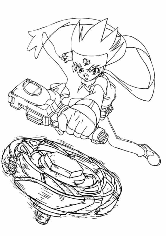 Desenhos do Beyblade para Colorir